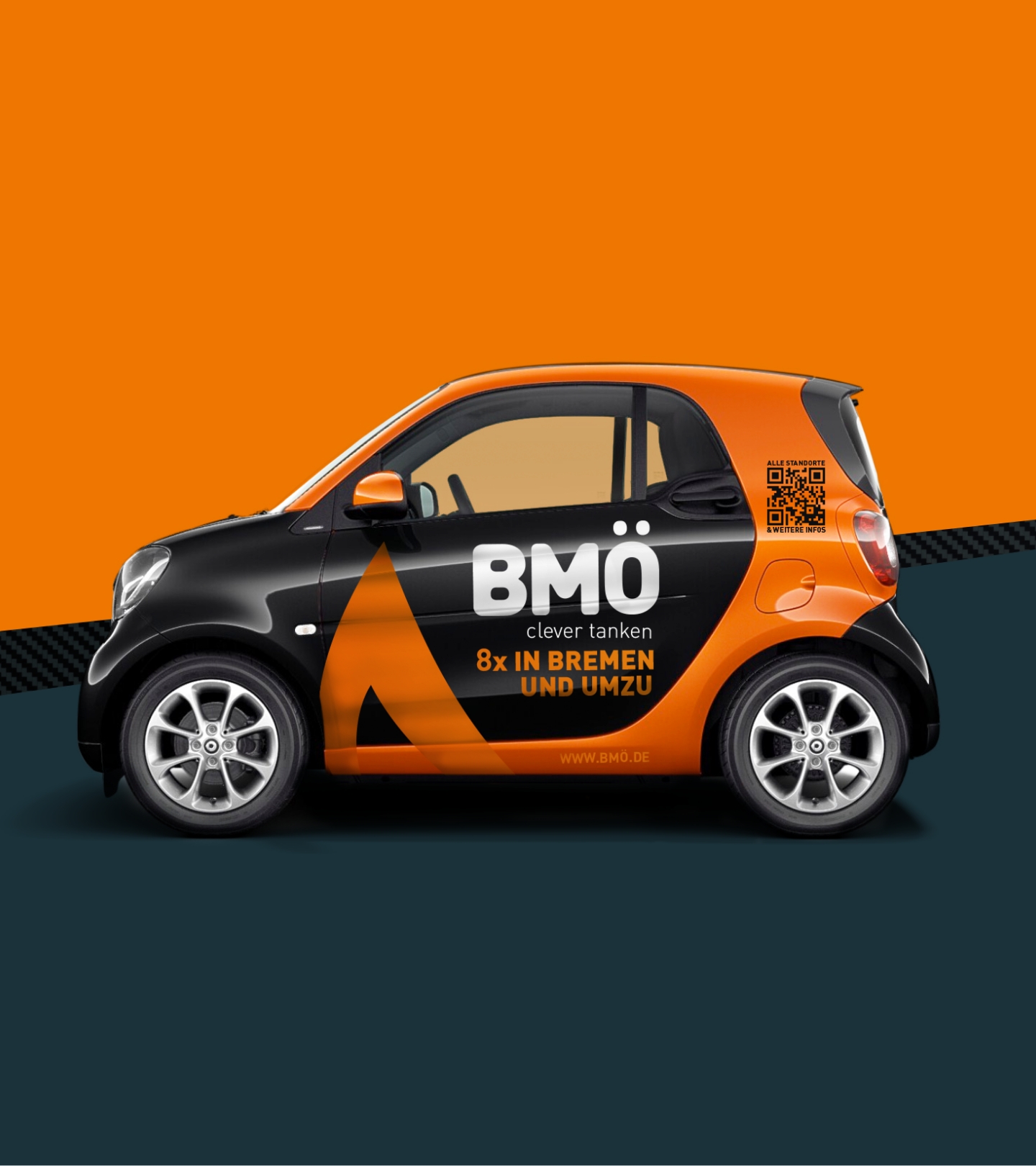 BMÖ - Bremer Mineralölhandel - Fahrzeugbeklebung von Engel und Helden Werbeagentur